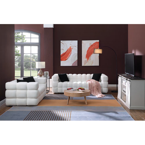 White Living Room Sets You'll Love Wayfair